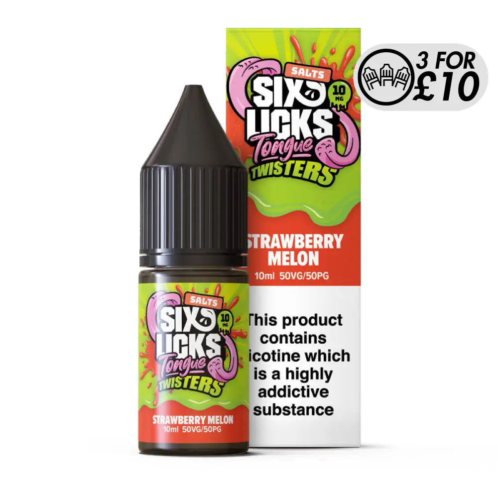Six Licks Tongue Twisters