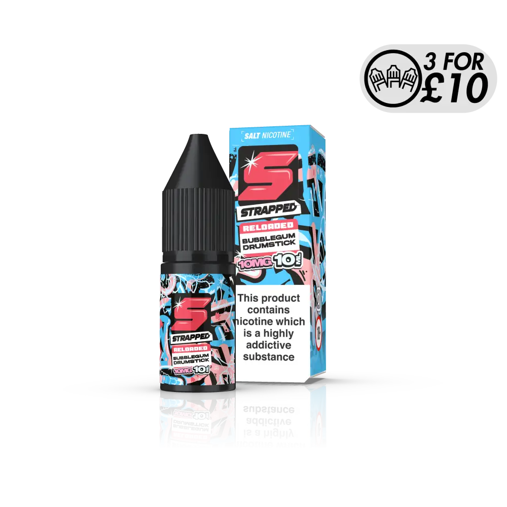 Strapped Reloaded - Nic-Salts - Next Day Delivery - ASAP VAPE