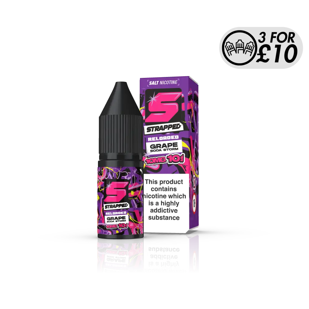 Strapped Reloaded - Nic-Salts - Next Day Delivery - ASAP VAPE