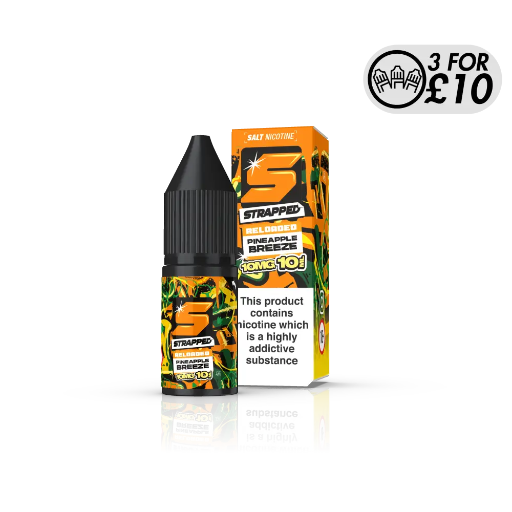 Strapped Reloaded - Nic-Salts - Next Day Delivery - ASAP VAPE
