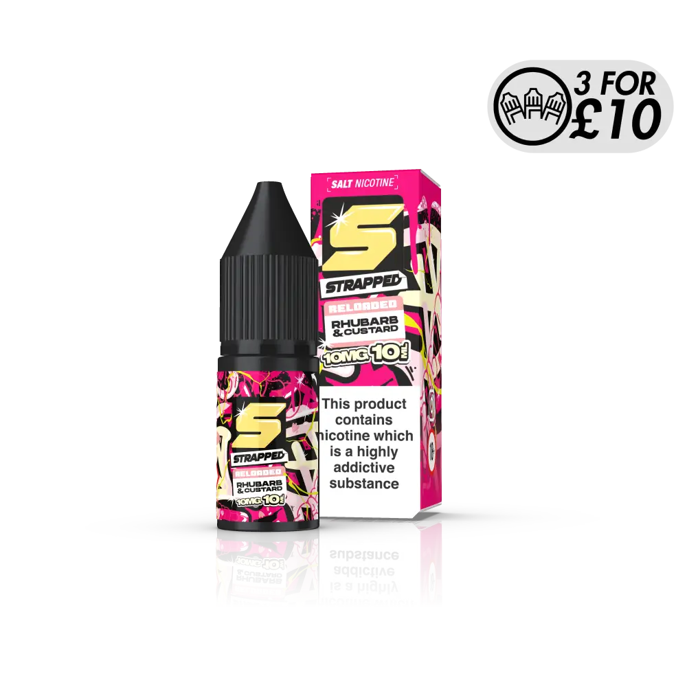 Strapped Reloaded - Nic-Salts - Next Day Delivery - ASAP VAPE