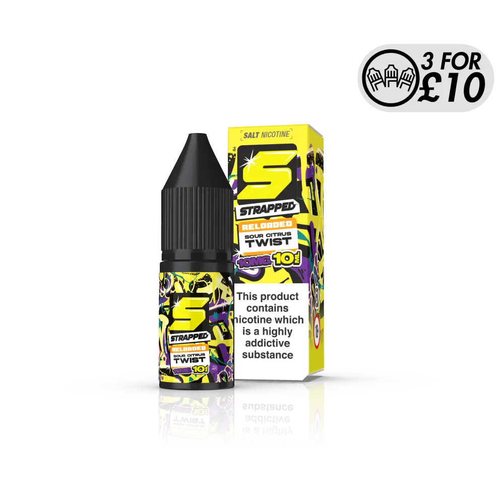 Strapped Reloaded - Nic-Salts - Next Day Delivery - ASAP VAPE
