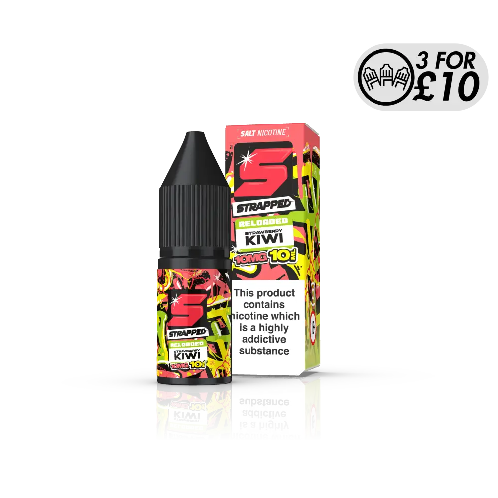 Strapped Reloaded - Nic-Salts - Next Day Delivery - ASAP VAPE