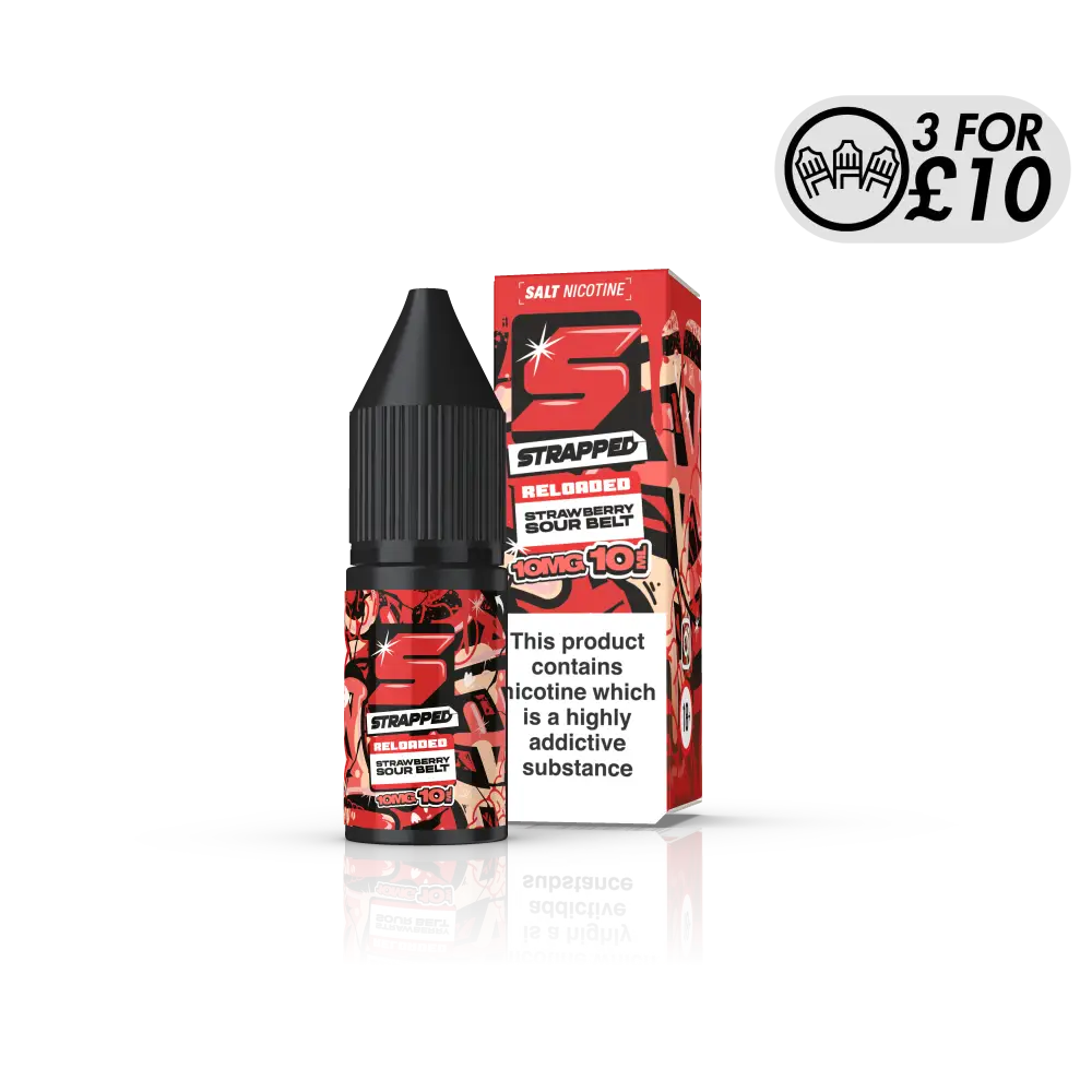 Strapped Reloaded - Nic-Salts - Next Day Delivery - ASAP VAPE