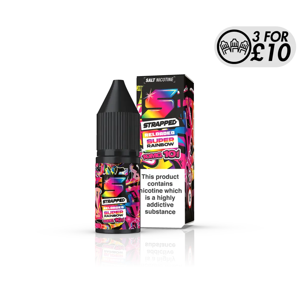 Strapped Reloaded - Nic-Salts - Next Day Delivery - ASAP VAPE