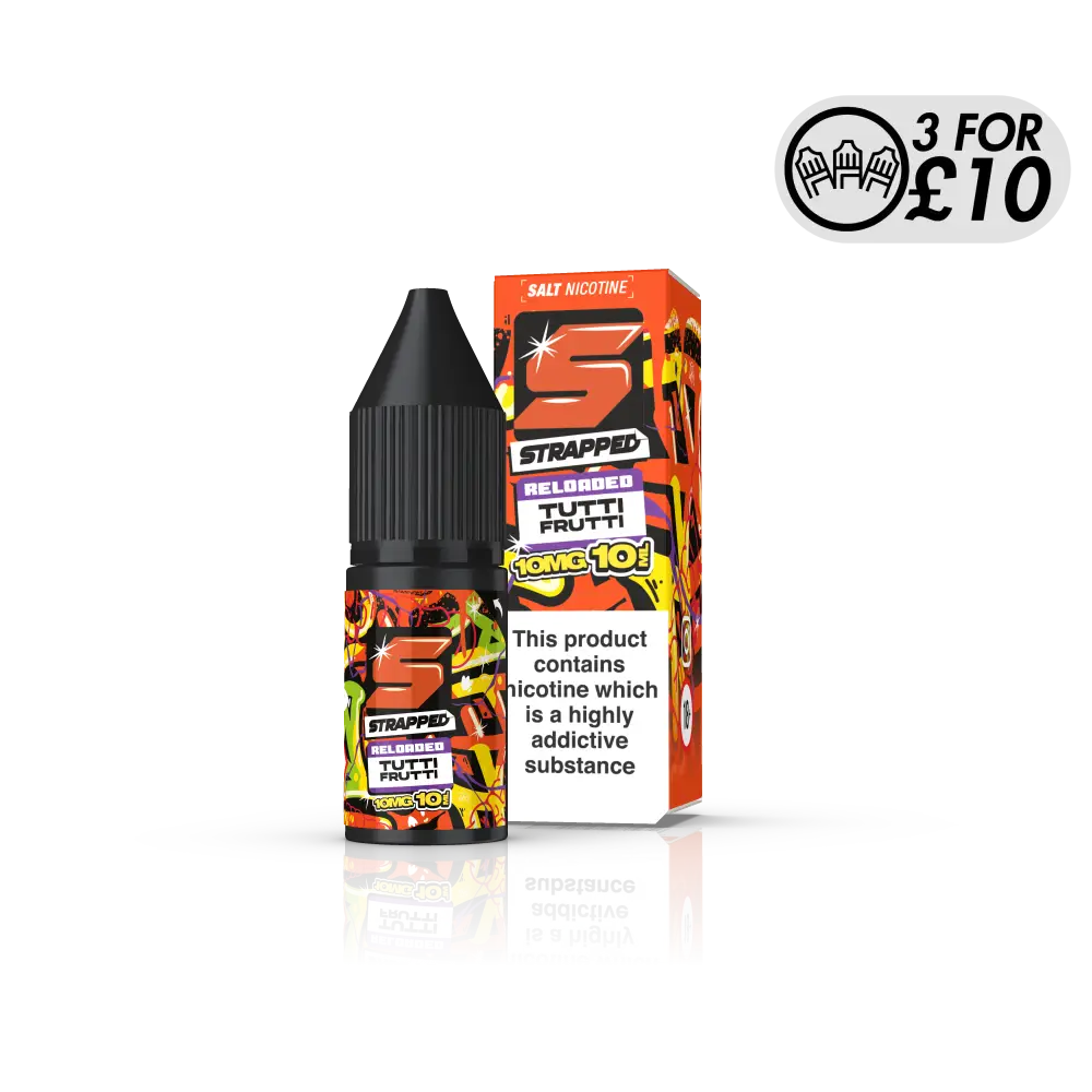 Strapped Reloaded - Nic-Salts - Next Day Delivery - ASAP VAPE