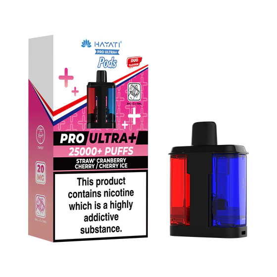 Hayati Pro Ultra Plus Pre 25K Pre-Filled Pods - Replacement Pods