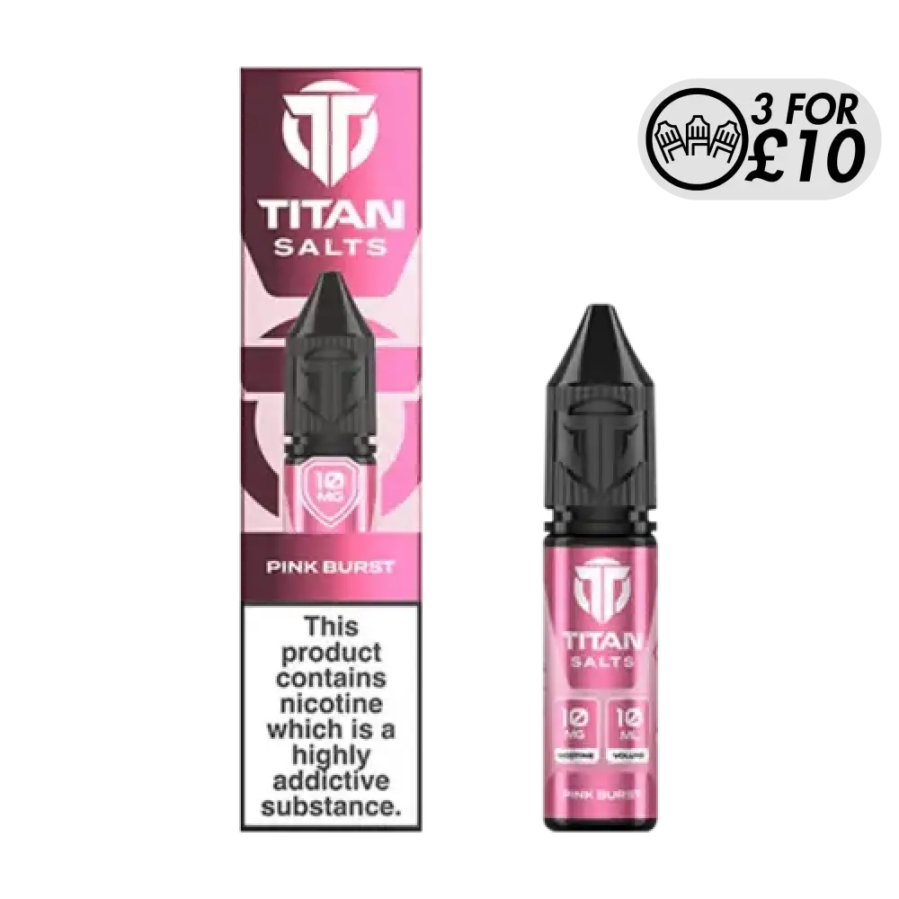 Titan Salts - Nic-Salts Pink Burst Nic-Salts