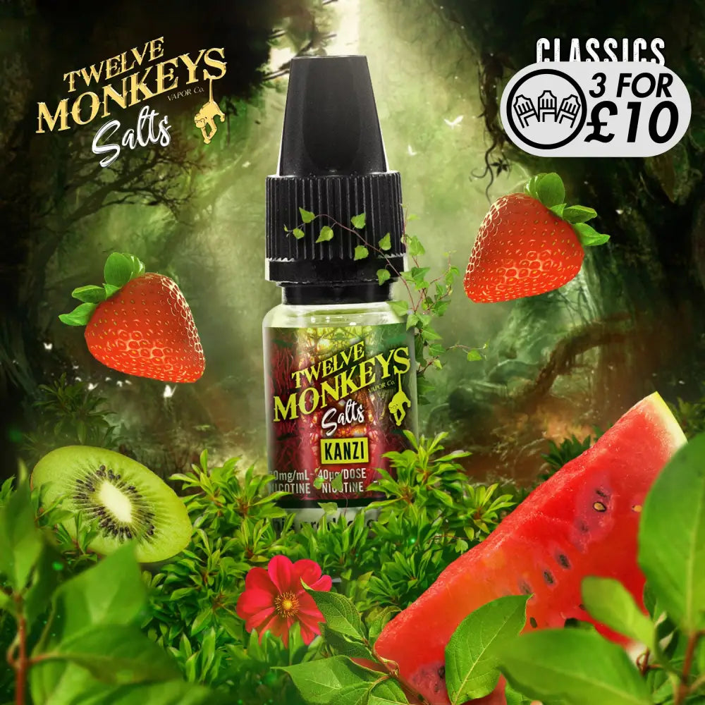 Twelve Monkeys - Nic-Salts - ASAP VAPE