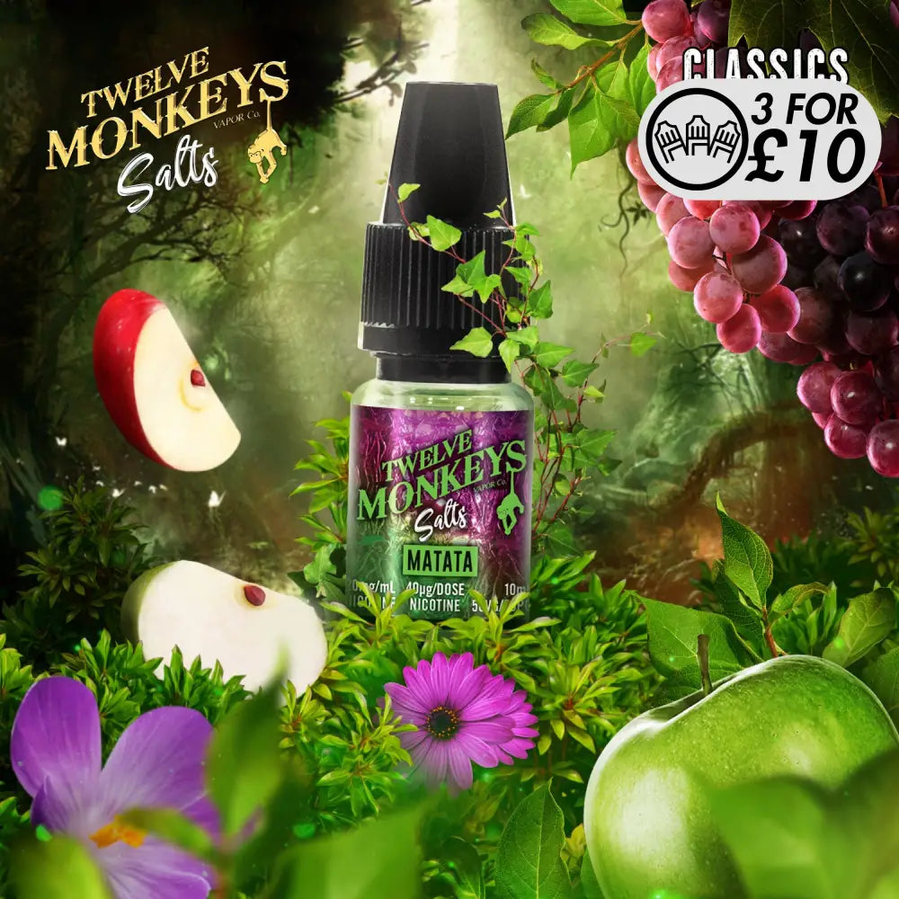 Twelve Monkeys - Nic-Salts - ASAP VAPE