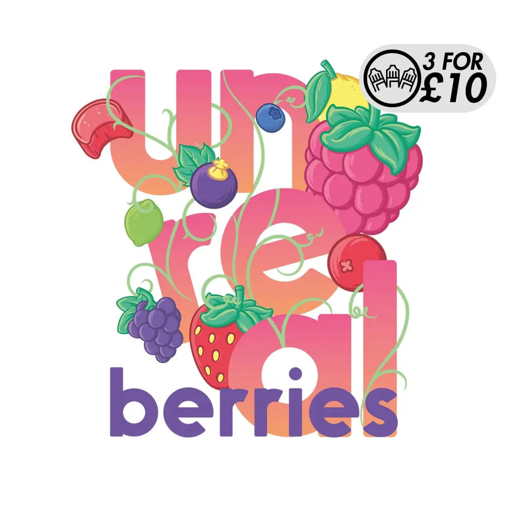 Unreal Berries - Nic-Salts - ASAP VAPE