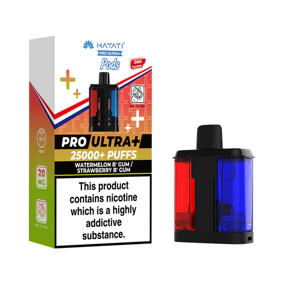 Hayati Pro Ultra Plus Pre 25K Pre-Filled Pods - Replacement Pods