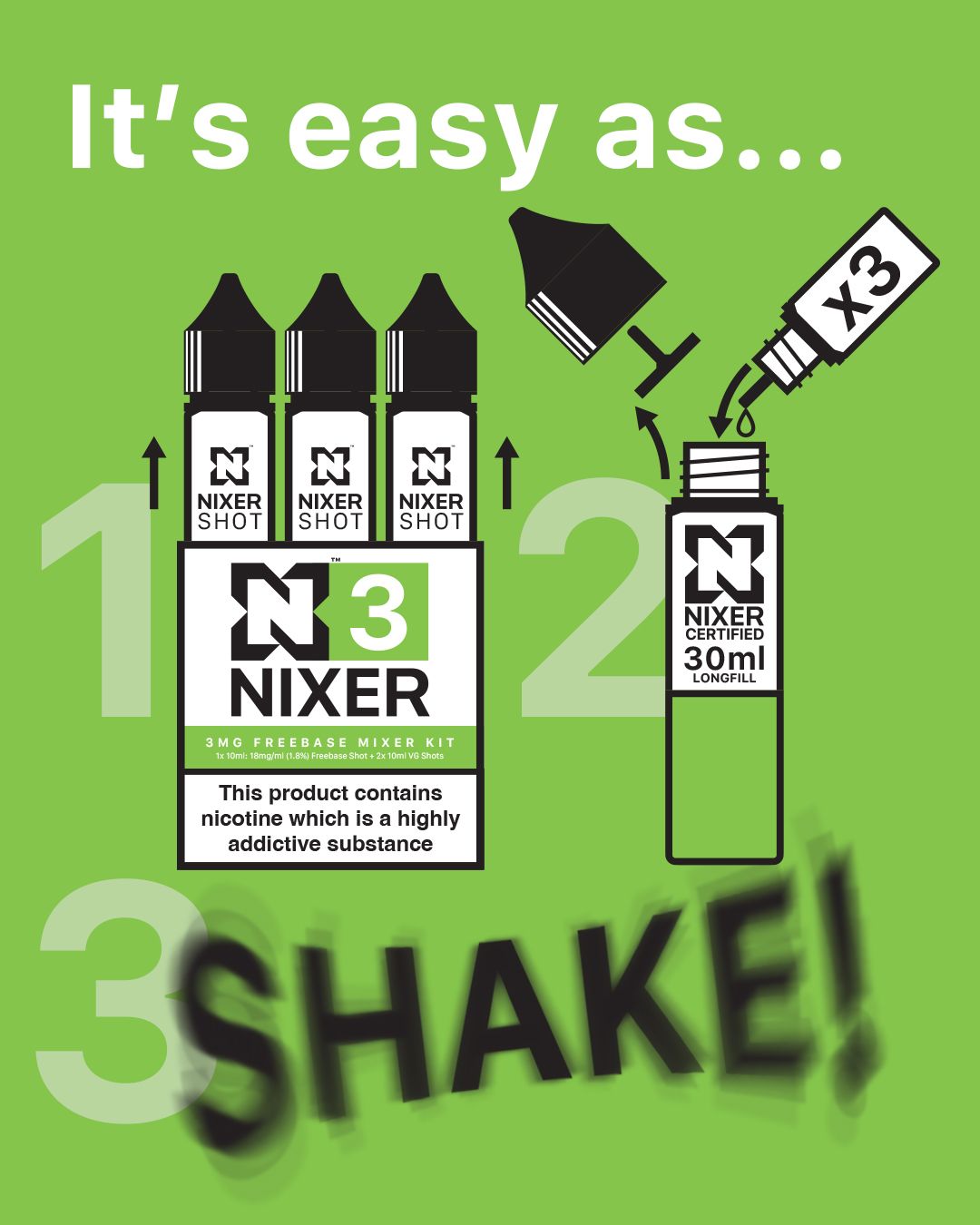 Nixer - 30ml Longfills