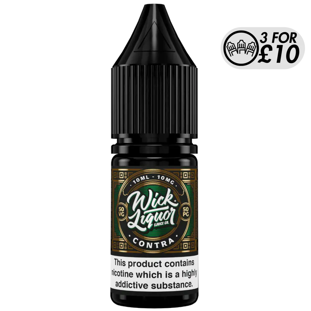 Wick Liquor - Nic-Salts - Contra