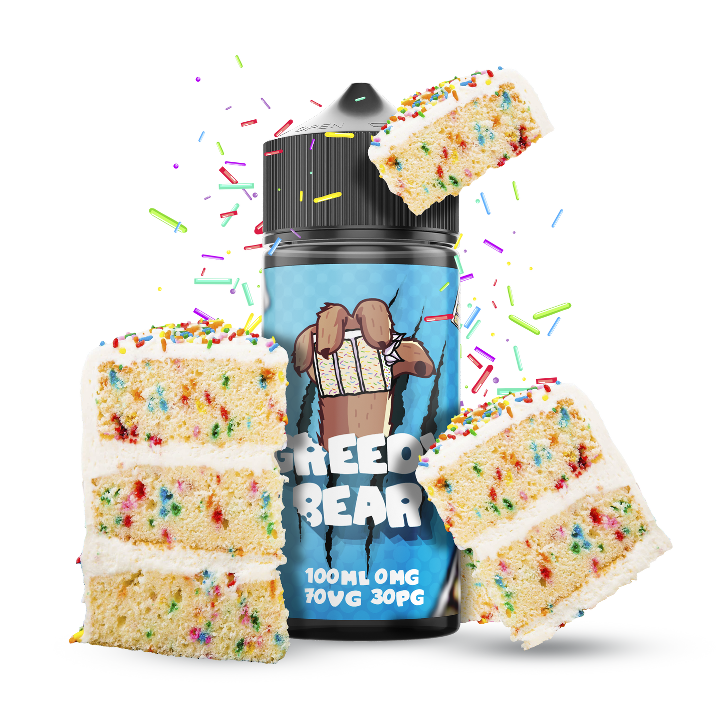 Greedy Bear - 100ML Shortfills - ASAP VAPE
