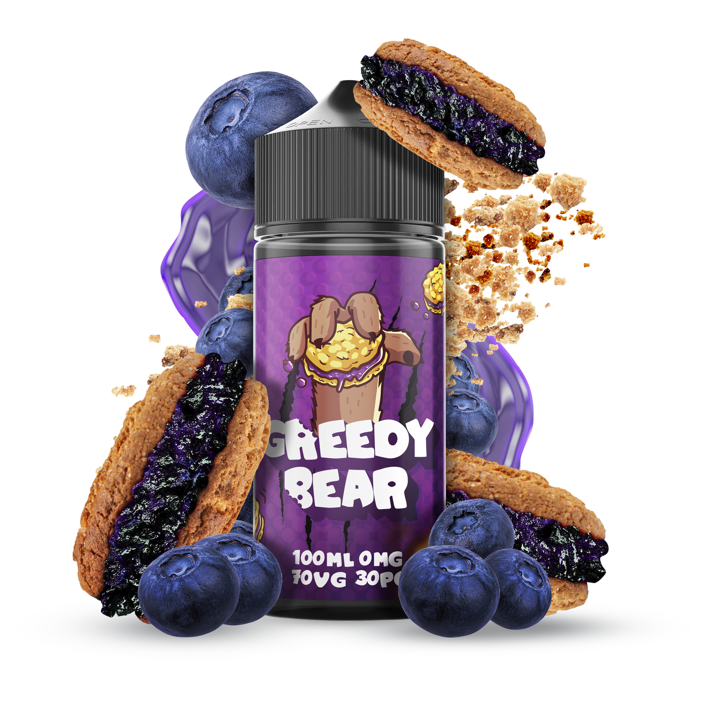 Greedy Bear - 100ML Shortfills - ASAP VAPE