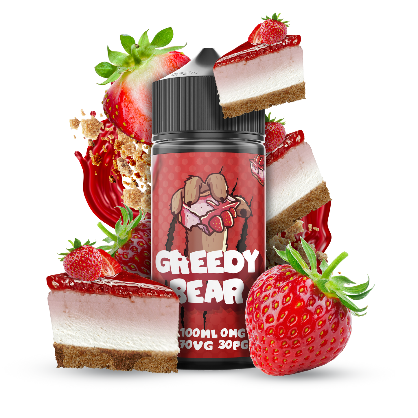 Greedy Bear - 100ML Shortfills - ASAP VAPE