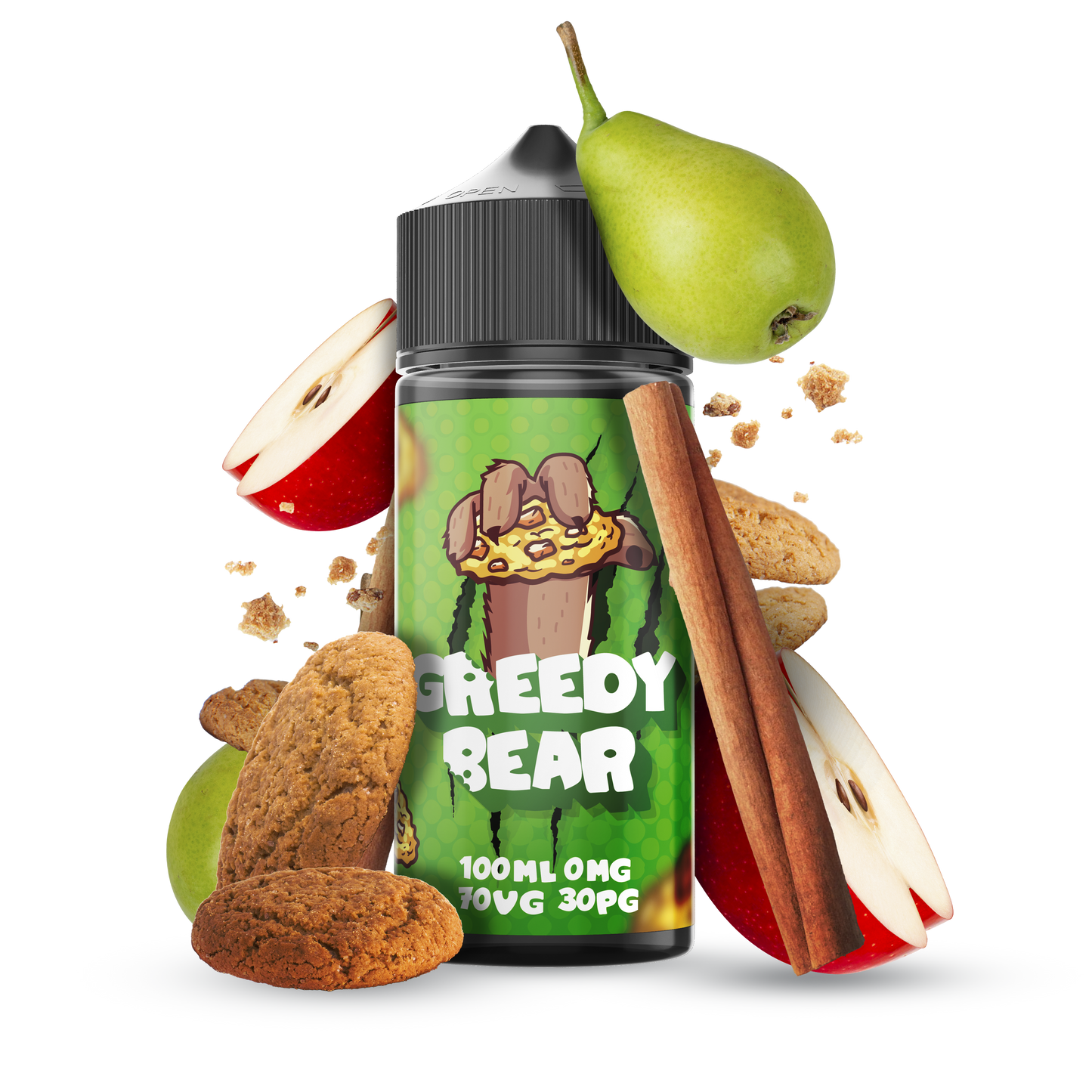 Greedy Bear - 100ML Shortfills - ASAP VAPE
