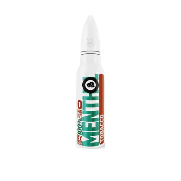Riot Squad - 100% Menthol - 50ML Shortfills - ASAP VAPE