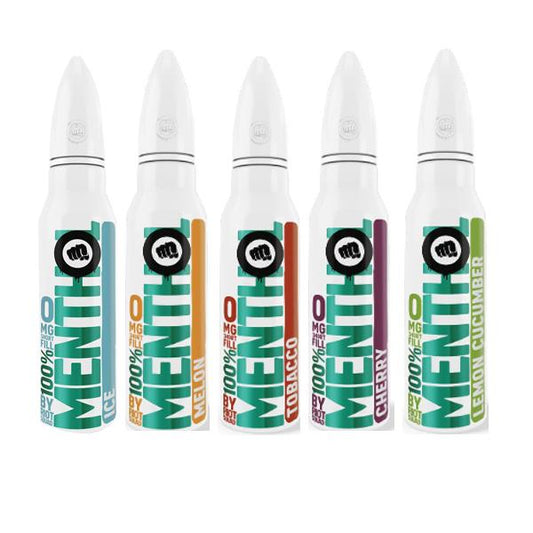 Riot Squad - 100% Menthol - 50ML Shortfills - ASAP VAPE