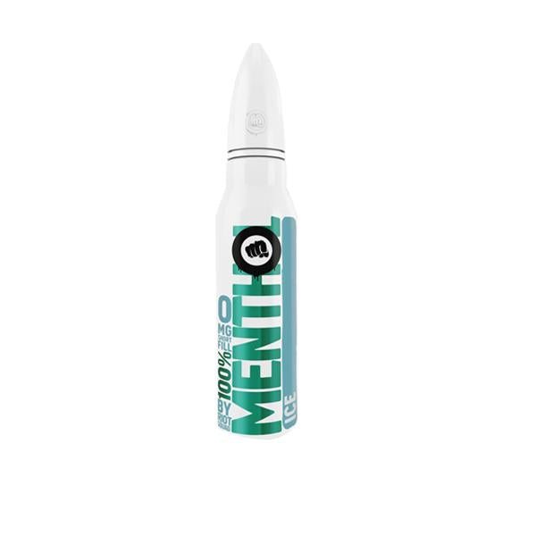 Riot Squad - 100% Menthol - 50ML Shortfills - ASAP VAPE