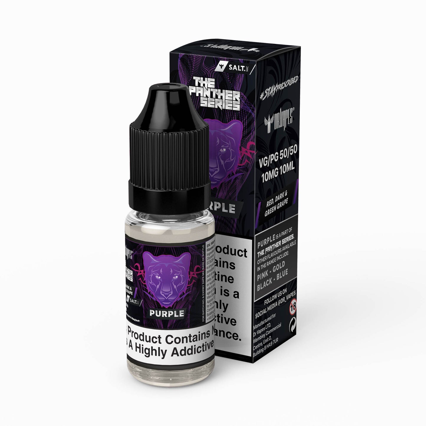 Dr Vapes - The Panther Series - Nic-Salts - ASAP VAPE