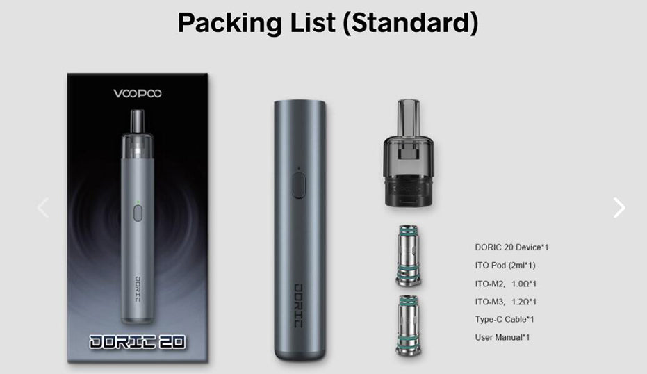 Voopoo - Doric 20 - ASAP VAPE