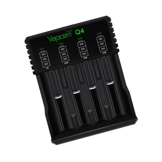 Vapcell Q4 - 4 Bay Charger - ASAP VAPE