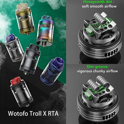 Troll X RTA - Wotofo - ASAP VAPE