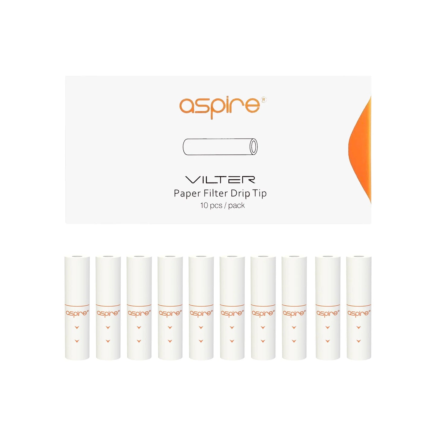 Aspire - Vilter - Replacement Filter Tips - ASAP VAPE