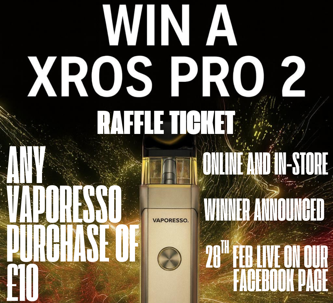 WIN A VAPORESSO XROS PRO 2: ASAP VAPE X VAPORESSO RAFFLE!