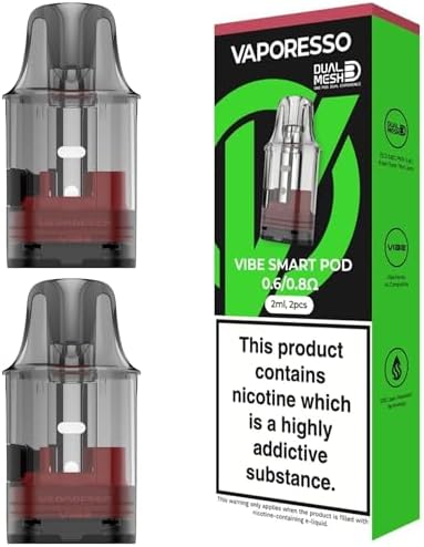 Vaporesso - VIBE Replacement Pods - 0.6Ohm/0.8ohm