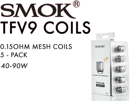 Smok TFV9 Replacement Mesh Coil 0.15ohms