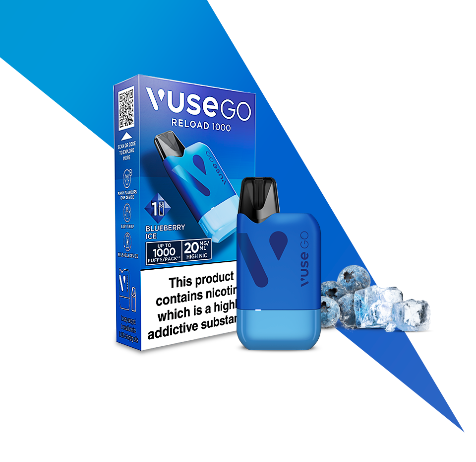 Vuse GO Reload 1000 - Disposable Pod System