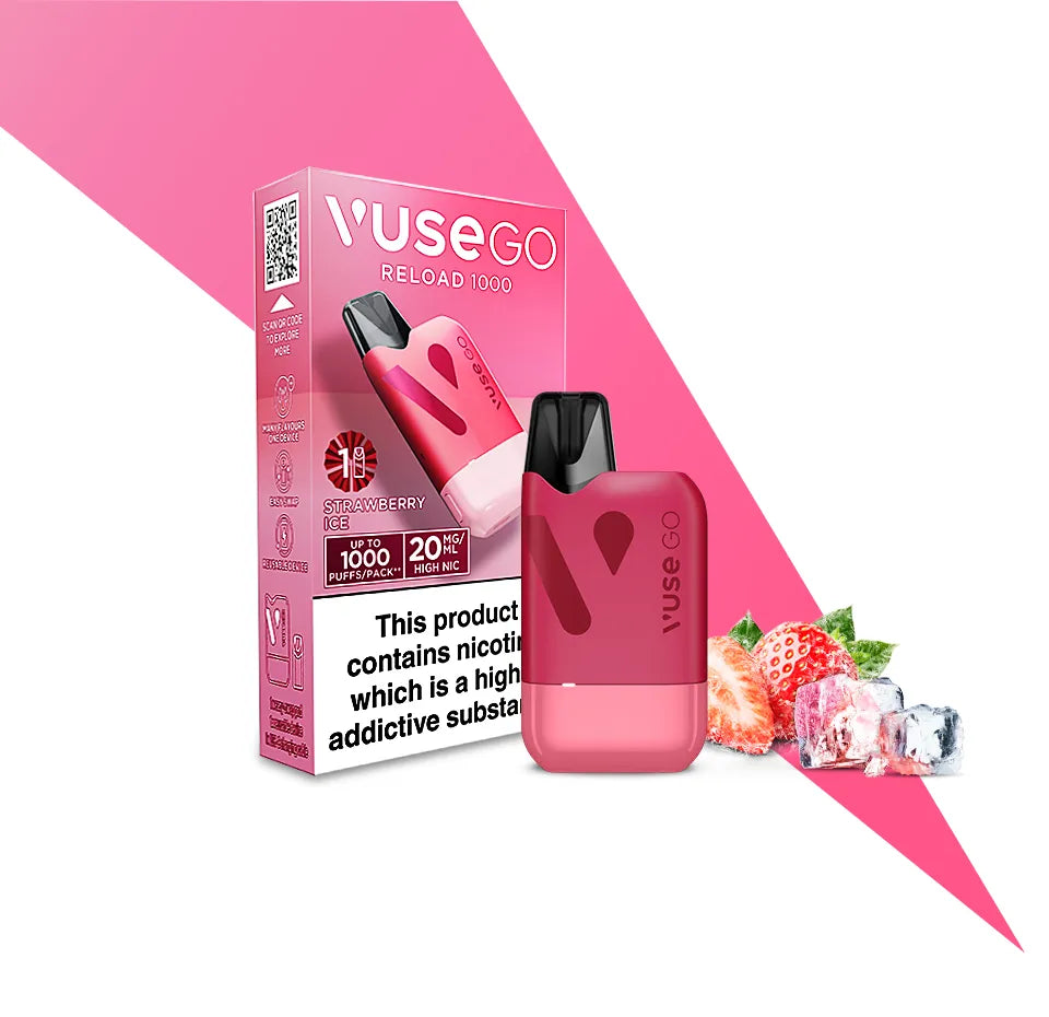 Vuse GO Reload 1000 - Disposable Pod System