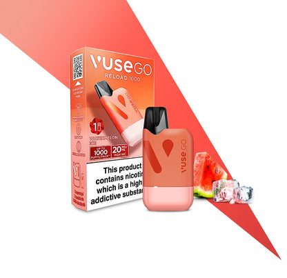 Vuse GO Reload 1000 - Disposable Pod System
