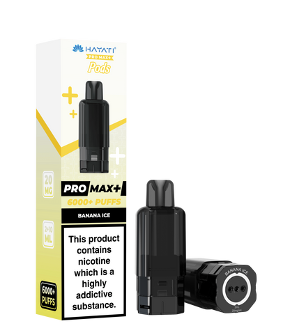Hayati Pro Max+ 6K Pods - Replacement Pods