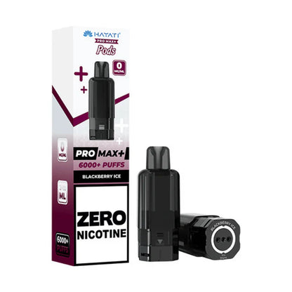 Hayati Pro Max+ 6K Pods  Zero Nicotine - Replacement Pods