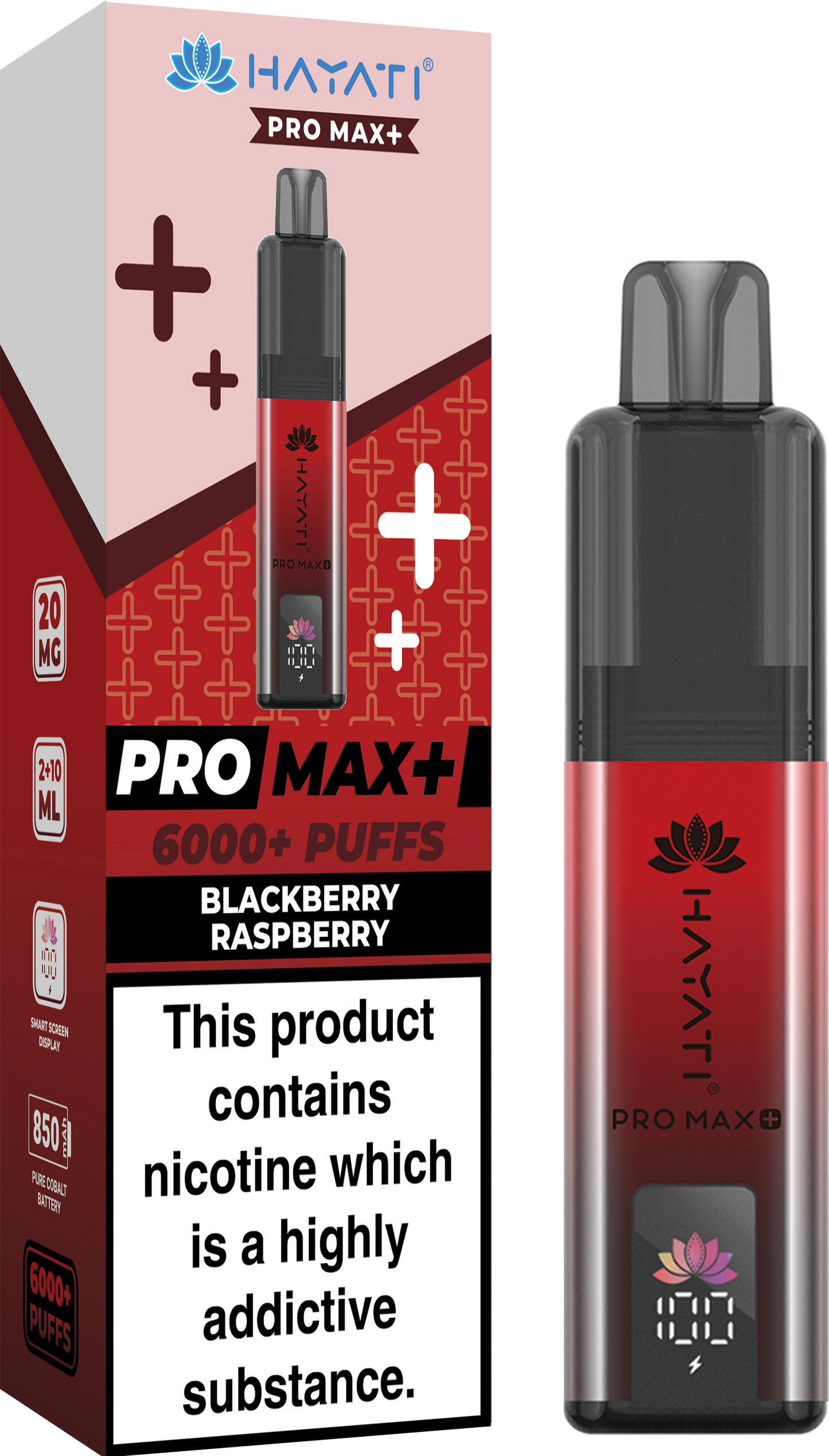 Hayati Pro Max+ 6K Kit - Pre-Filled Pod Kits