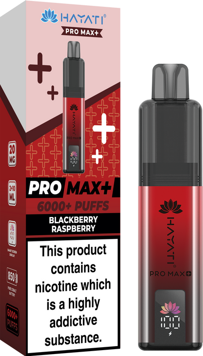 Hayati Pro Max+ 6K Kit - Pre-Filled Pod Kits