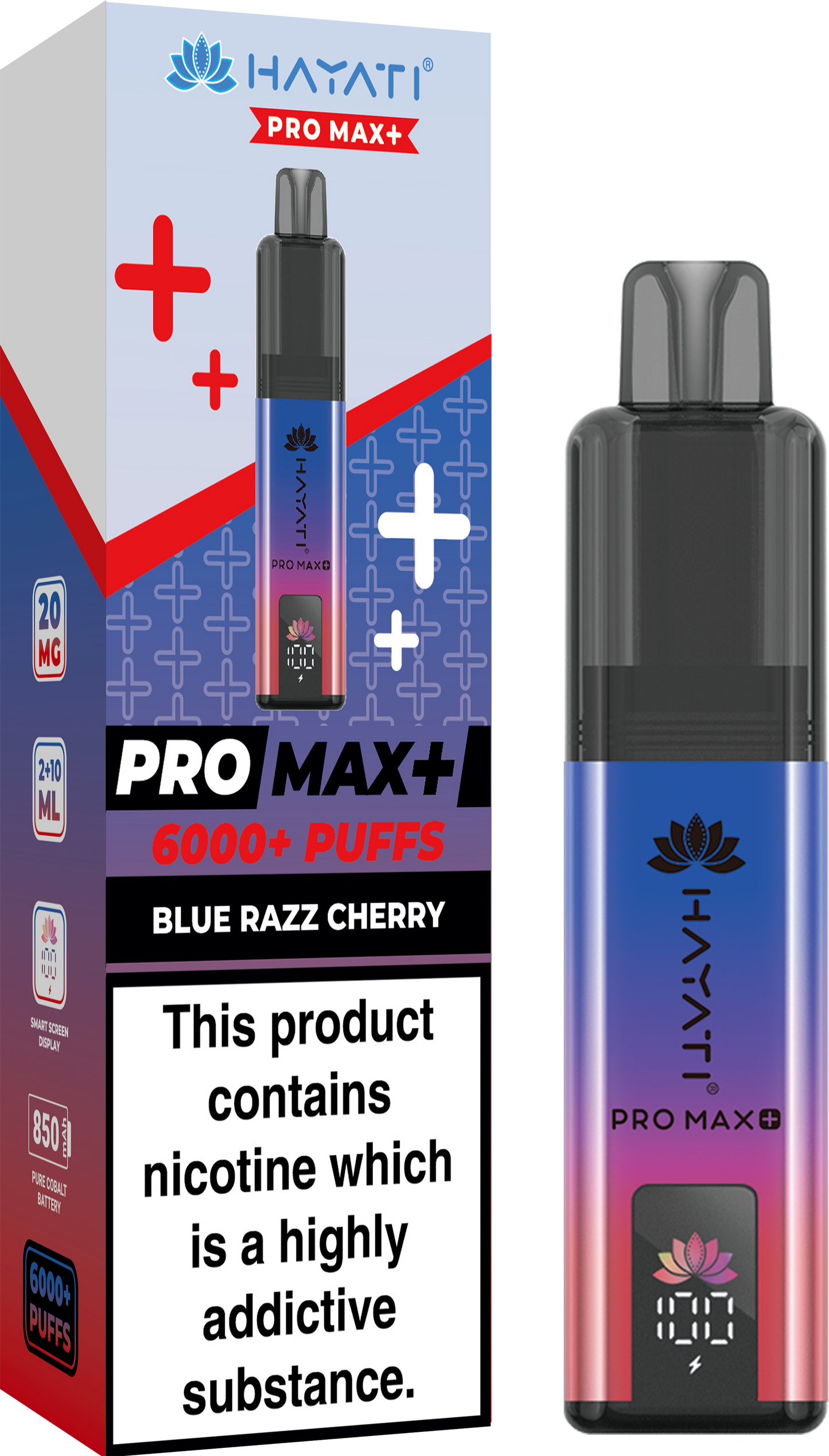 Hayati Pro Max+ 6K Kit - Pre-Filled Pod Kits