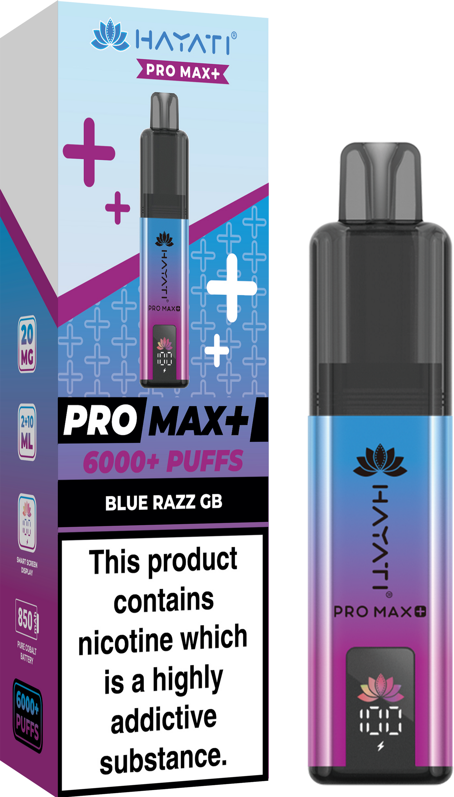 Hayati Pro Max+ 6K Kit - Pre-Filled Pod Kits
