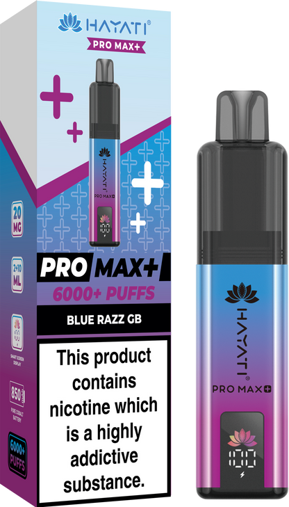 Hayati Pro Max+ 6K Kit - Pre-Filled Pod Kits