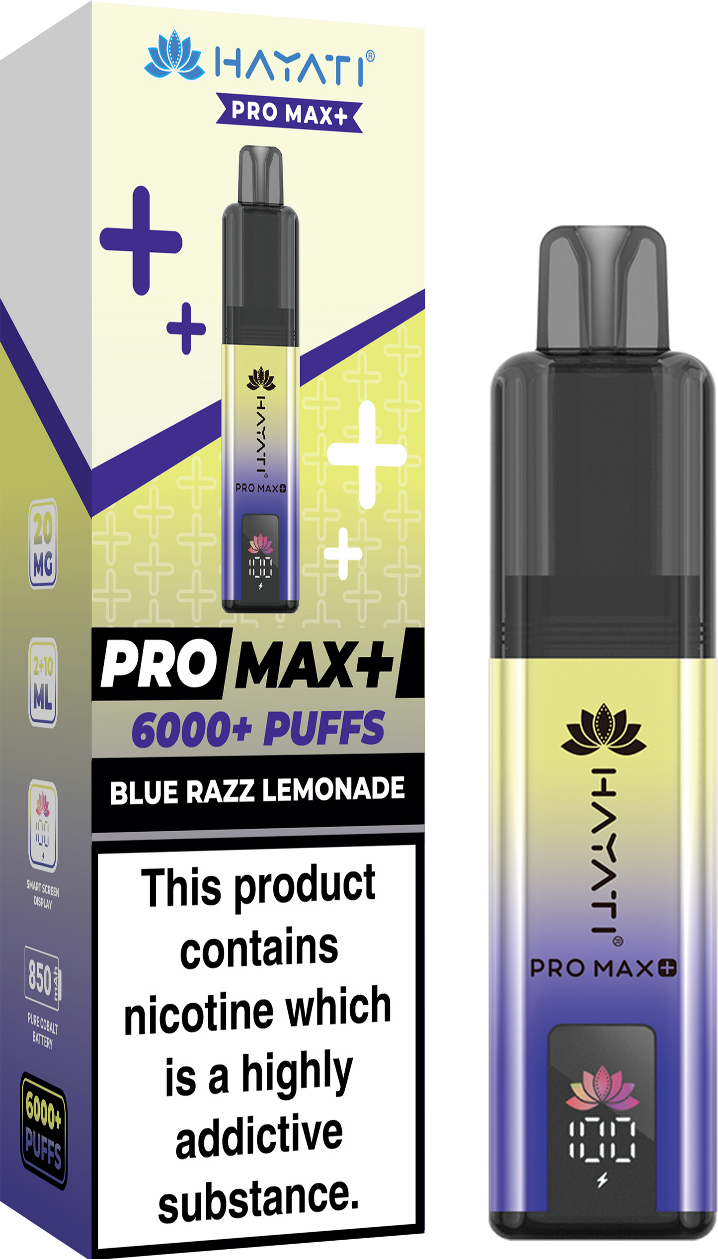 Hayati Pro Max+ 6K Kit - Pre-Filled Pod Kits