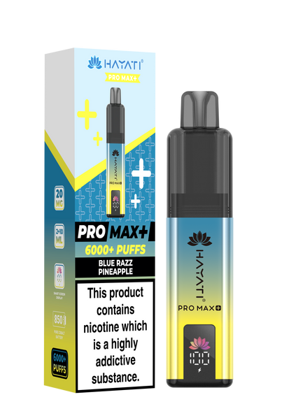 Hayati Pro Max+ 6K Kit - Pre-Filled Pod Kits