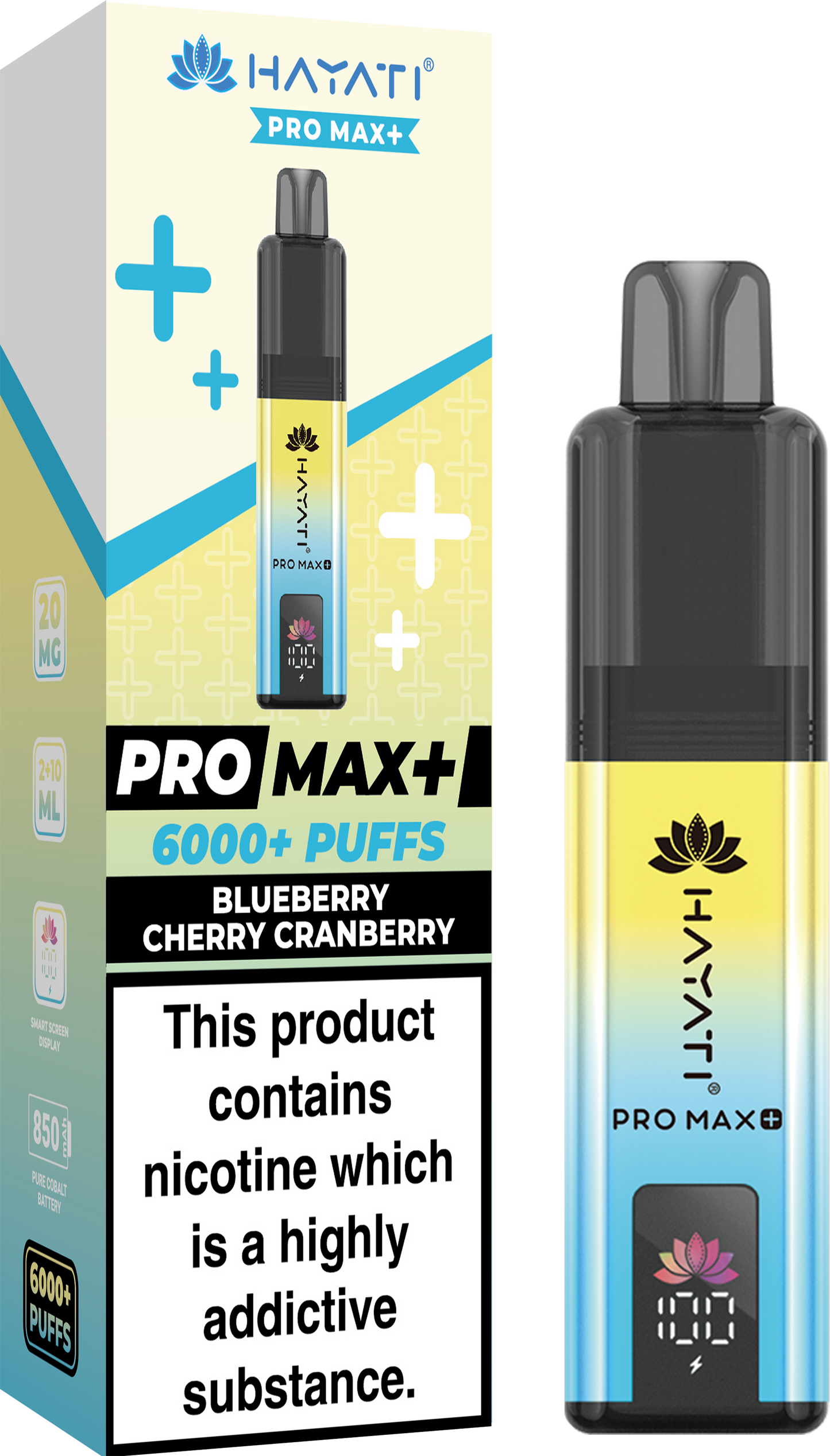 Hayati Pro Max+ 6K Kit - Pre-Filled Pod Kits
