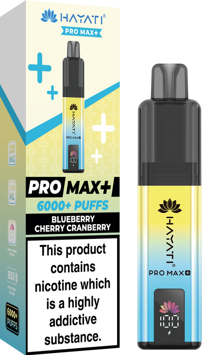 Hayati Pro Max+ 6K Kit - Pre-Filled Pod Kits