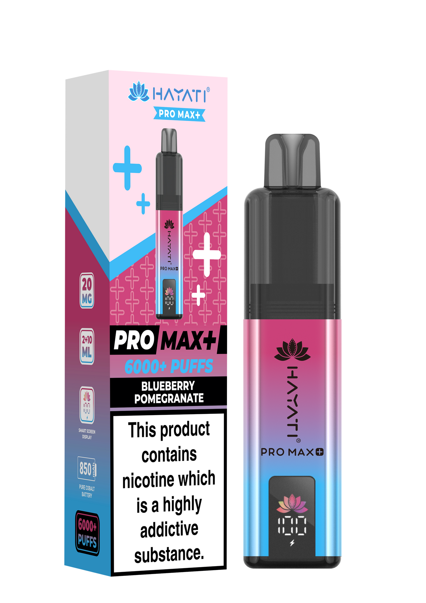 Hayati Pro Max+ 6K Kit - Pre-Filled Pod Kits