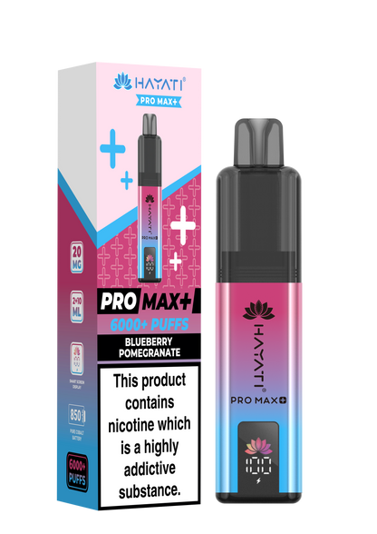 Hayati Pro Max+ 6K Kit - Pre-Filled Pod Kits