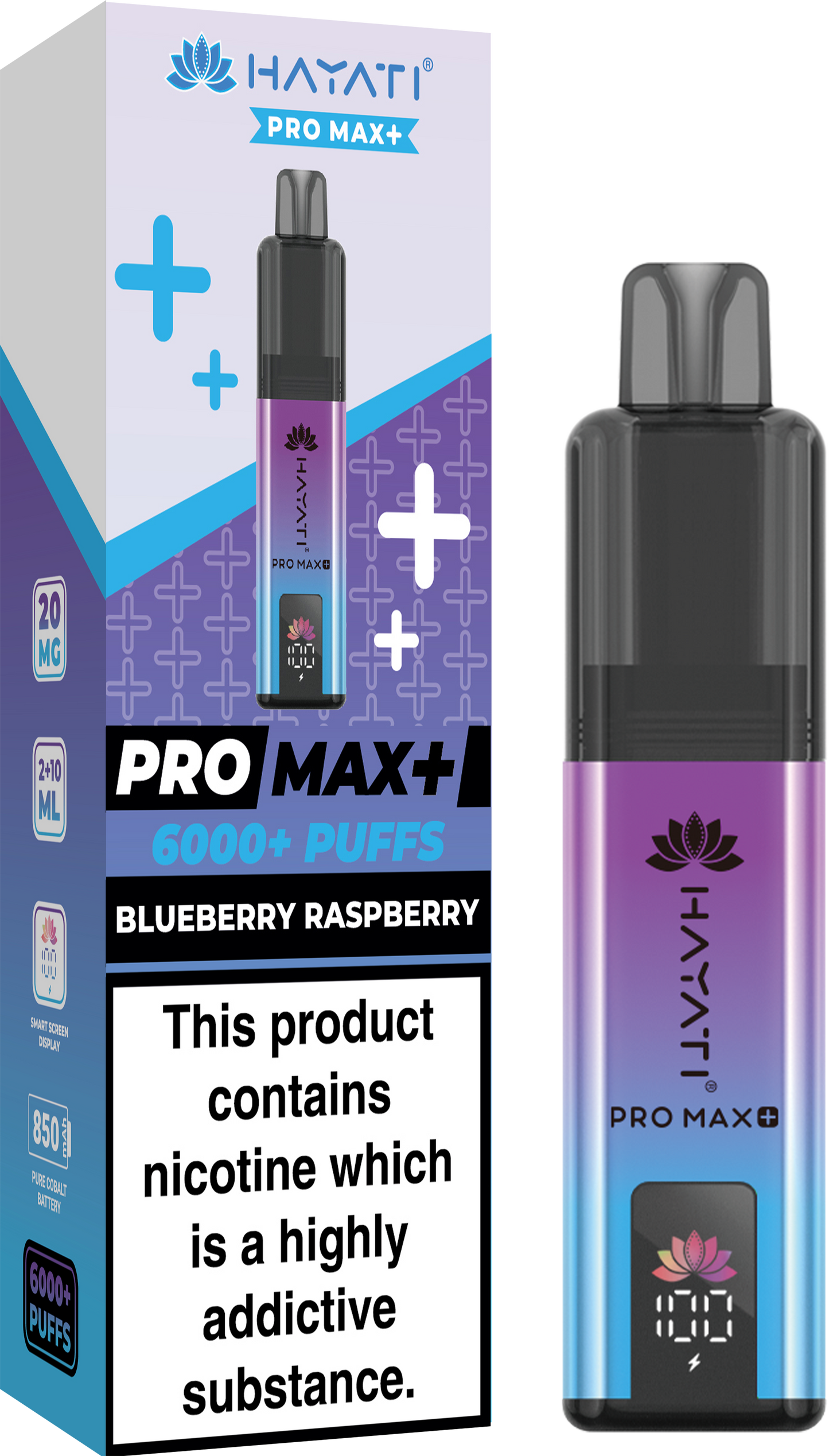 Hayati Pro Max+ 6K Kit - Pre-Filled Pod Kits